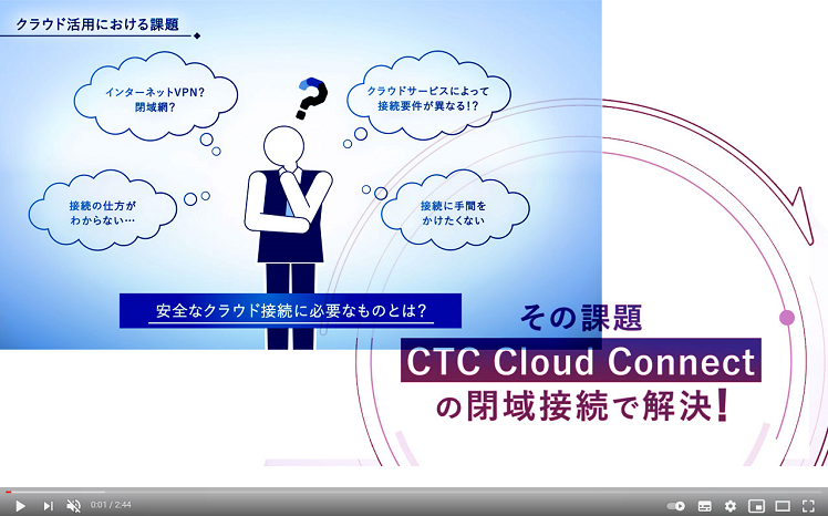 CTC Cloud Connect 動画